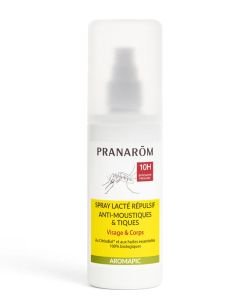Spray lacté répulsif anti-moustiques et tiques - Aromapic